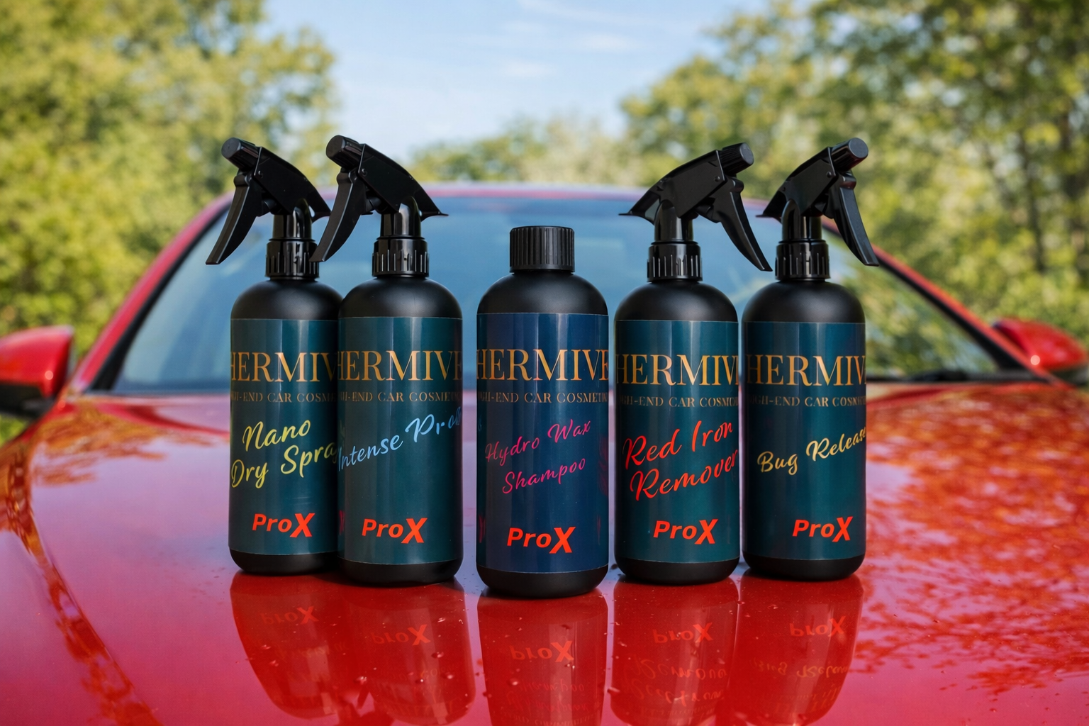 Exterieur autopoetsmiddelen Hermivé