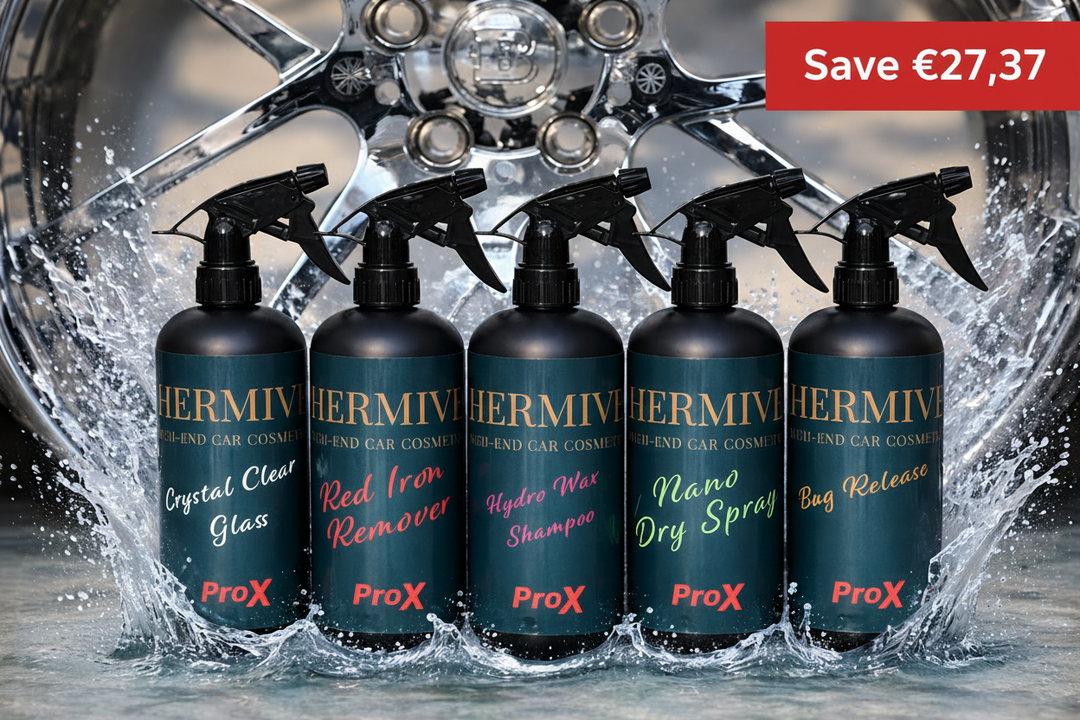 Hermivé 5-delige set met velg en water