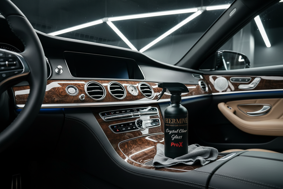 Hermivé Crystal Clear Glass ProX auto-interieur